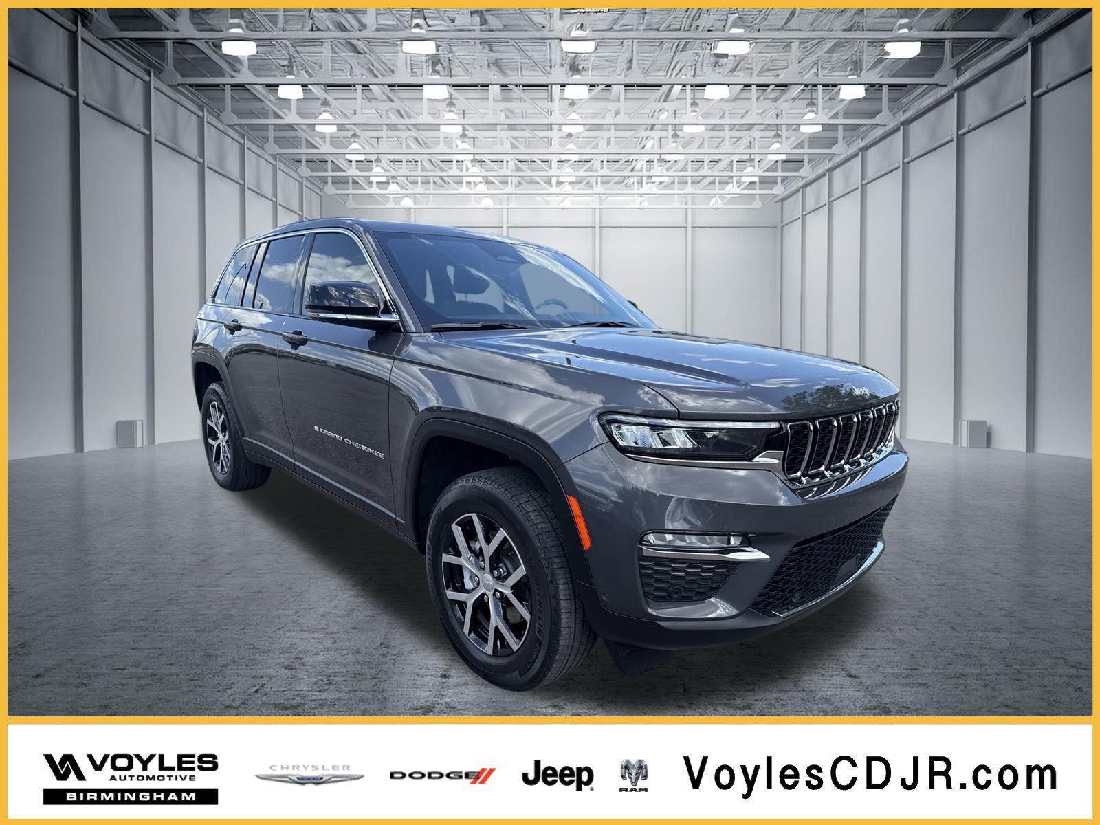 Used 2024 Baltic Gray Metallic Clearcoat Jeep Limited image 1