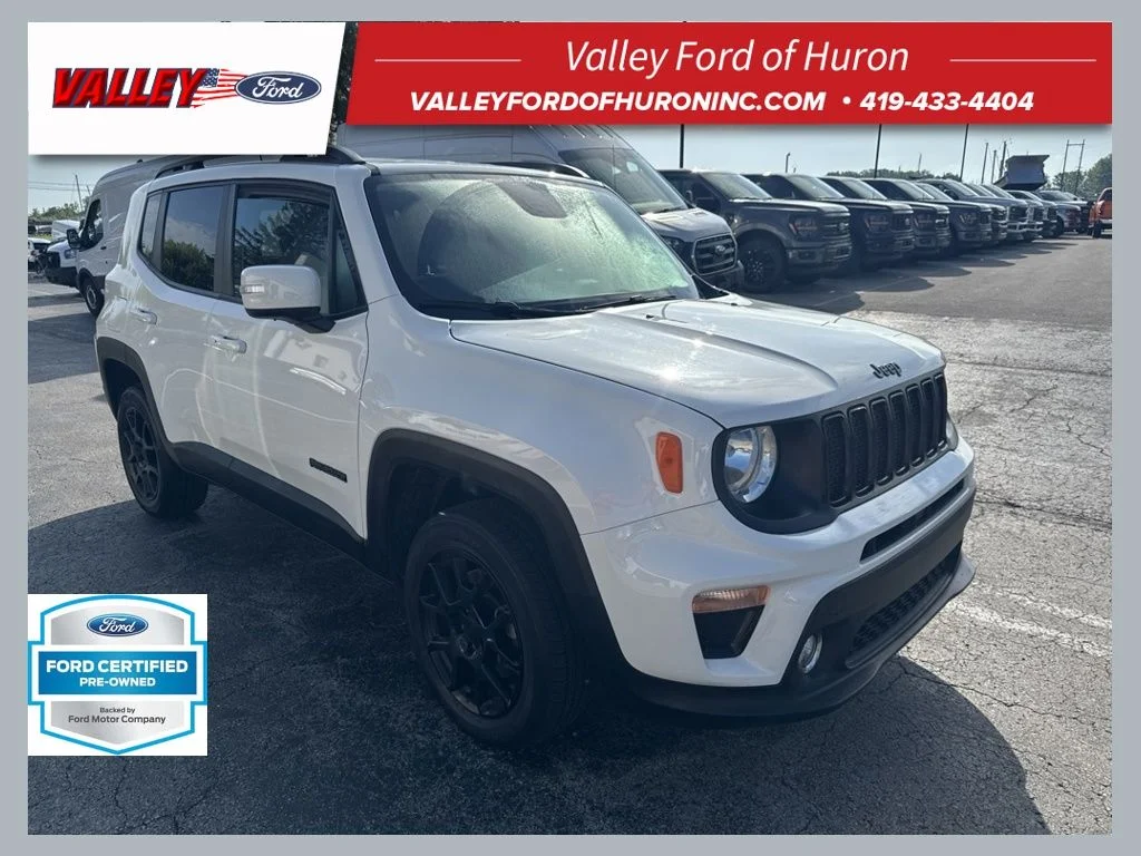 Used 2020 White Jeep Latitude image 1