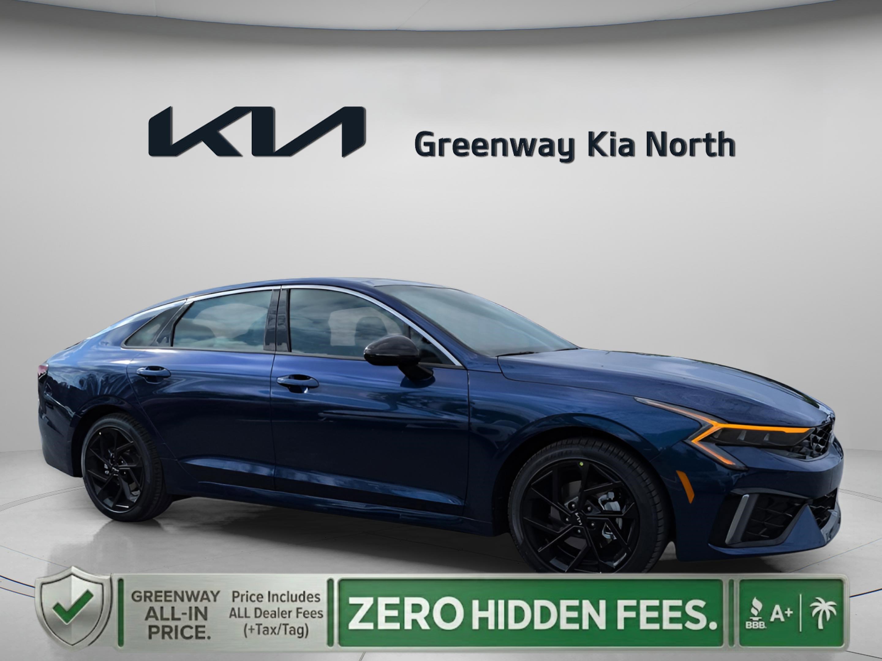 New 2026 Yacht Blue Kia GT-Line AWD image 1