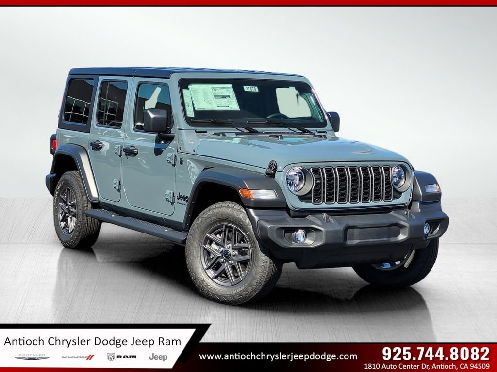 New 2026 Gray Jeep Sport image 1