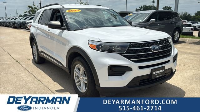Used 2021 White Ford XLT image 1
