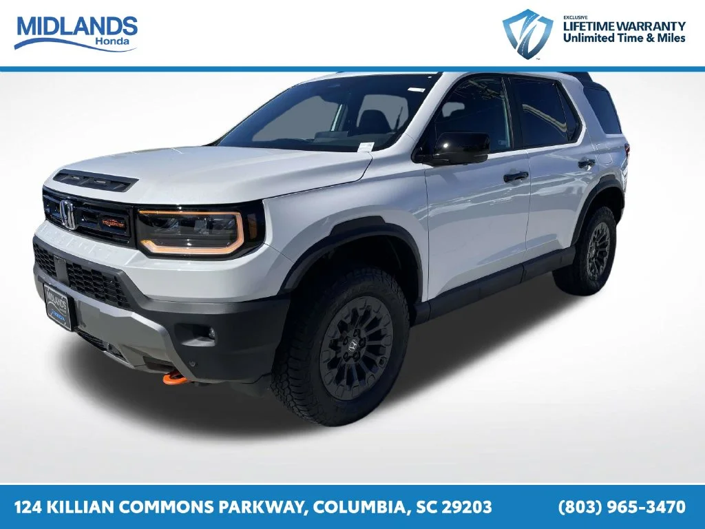 New 2027 Platinum White Pearl Honda TrailSport image 3