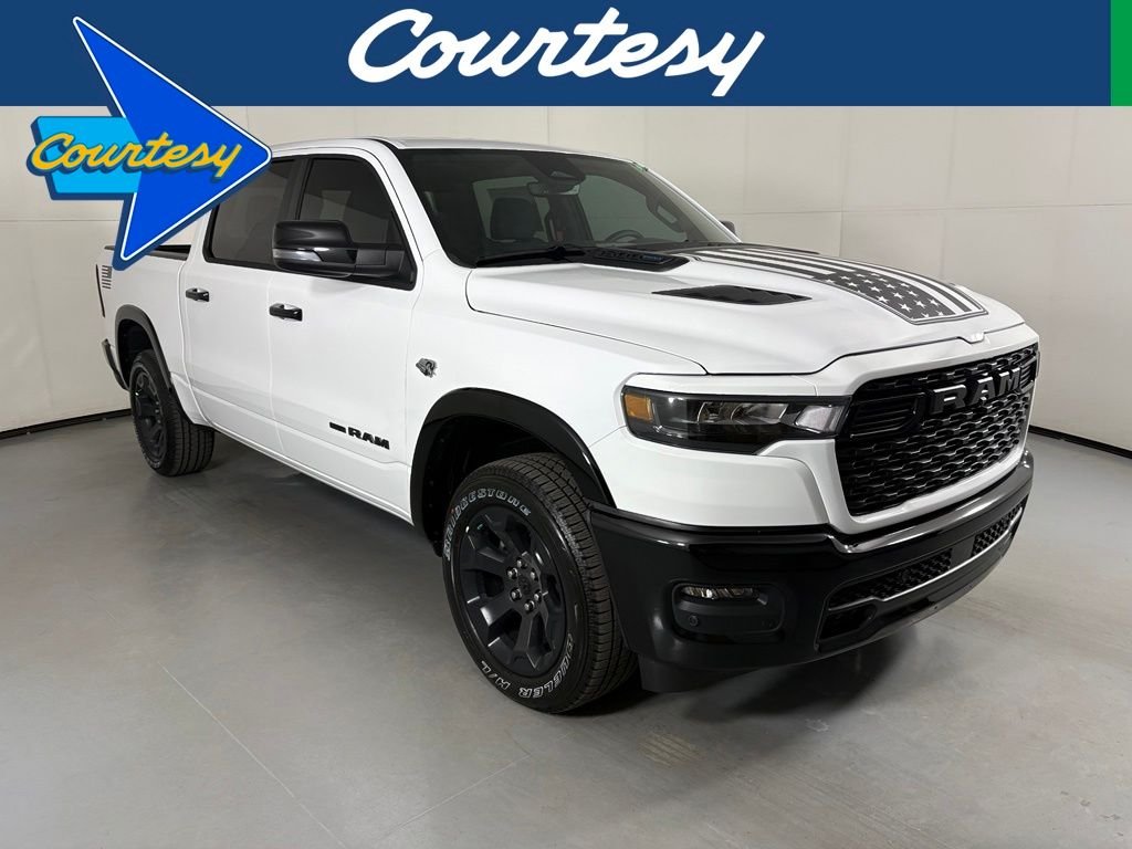 New 2026 Bright White Clearcoat RAM Big Horn/Lone Star image 1