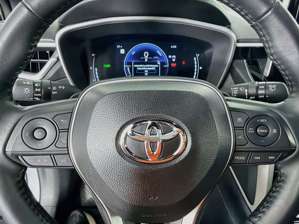 Used 2025 Silver Toyota Hybrid XSE image 16