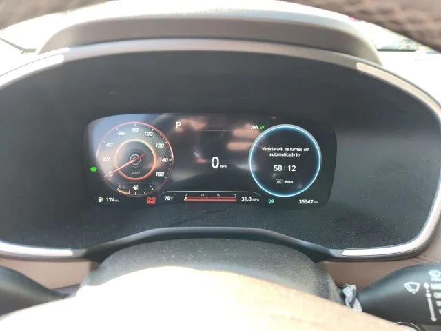 Used 2022 Twilight Black Hyundai Blue image 9