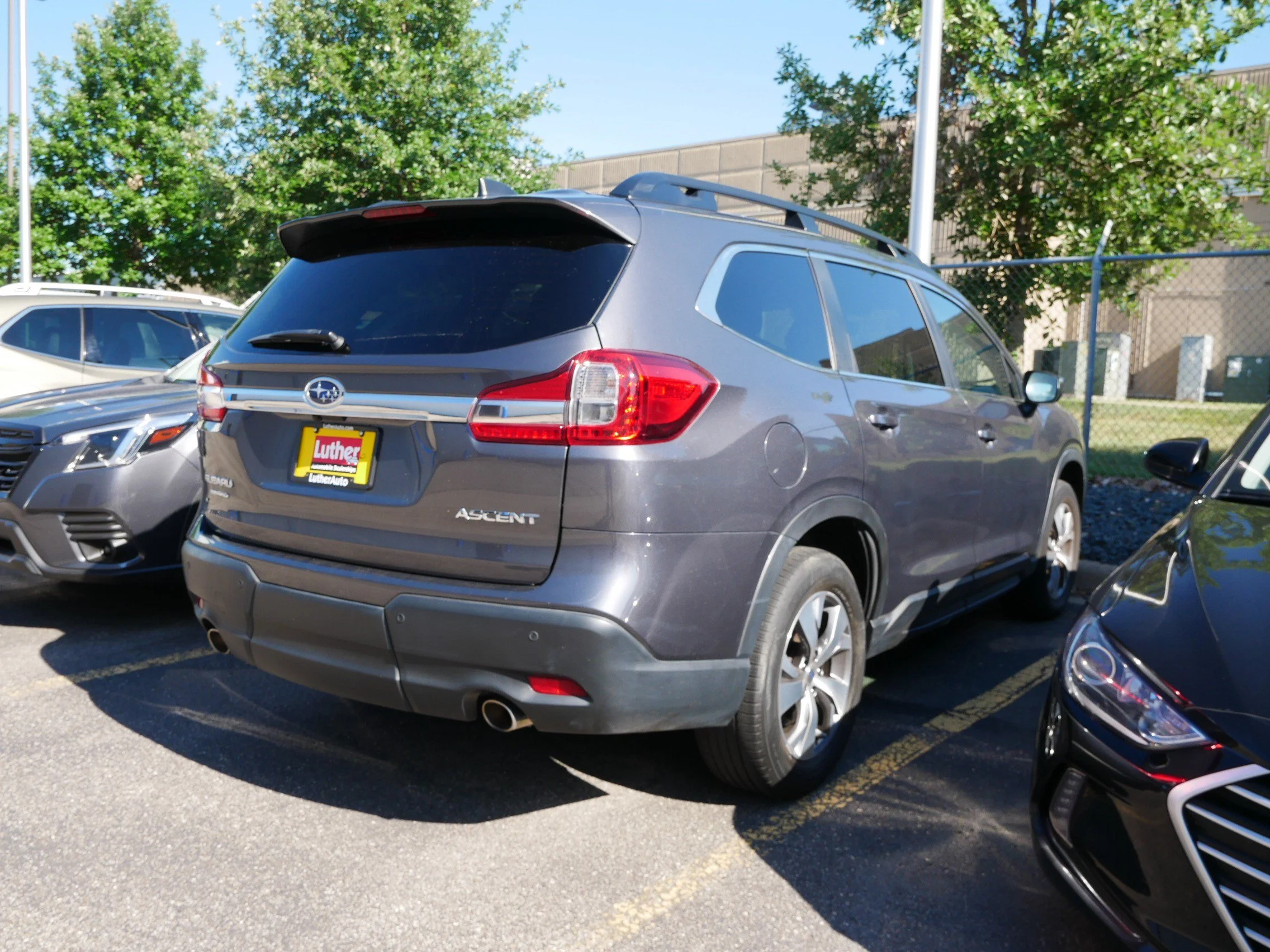 Used 2022 Magnetite Gray Metallic Subaru Premium image 5