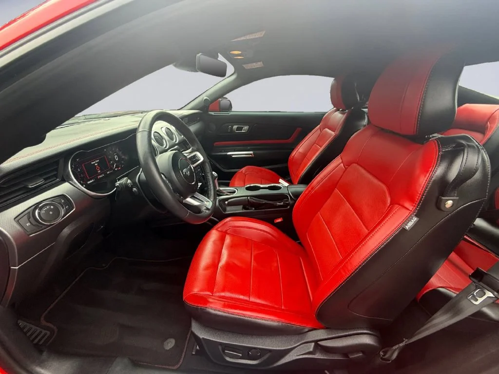 Used 2021 Race Red Ford EcoBoost Premium image 11