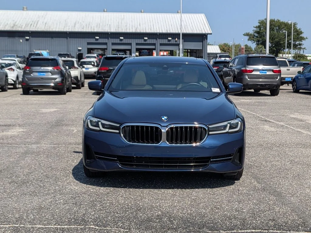 Used 2022 Blue BMW 530i xDrive image 8