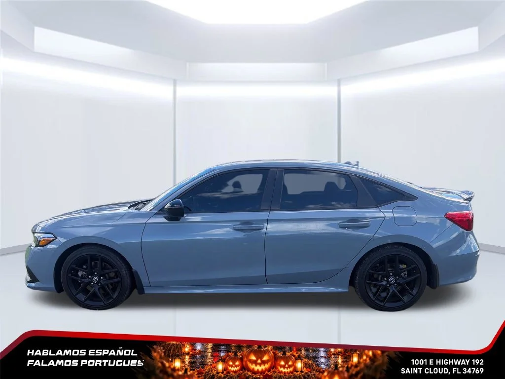 Used 2024 Gray Honda Sedan image 2