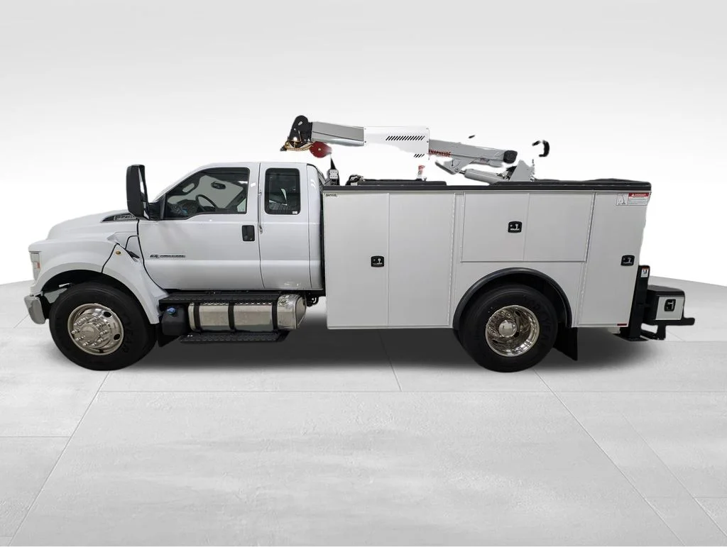 New 2025 Oxford White Ford F-750 SD Diesel Straight Frame image 1