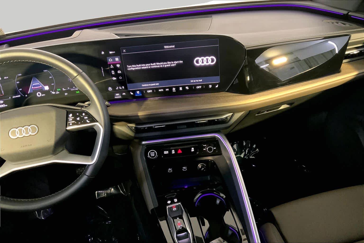 Used 2025 Mythos Black Metallic Audi Premium Plus image 7