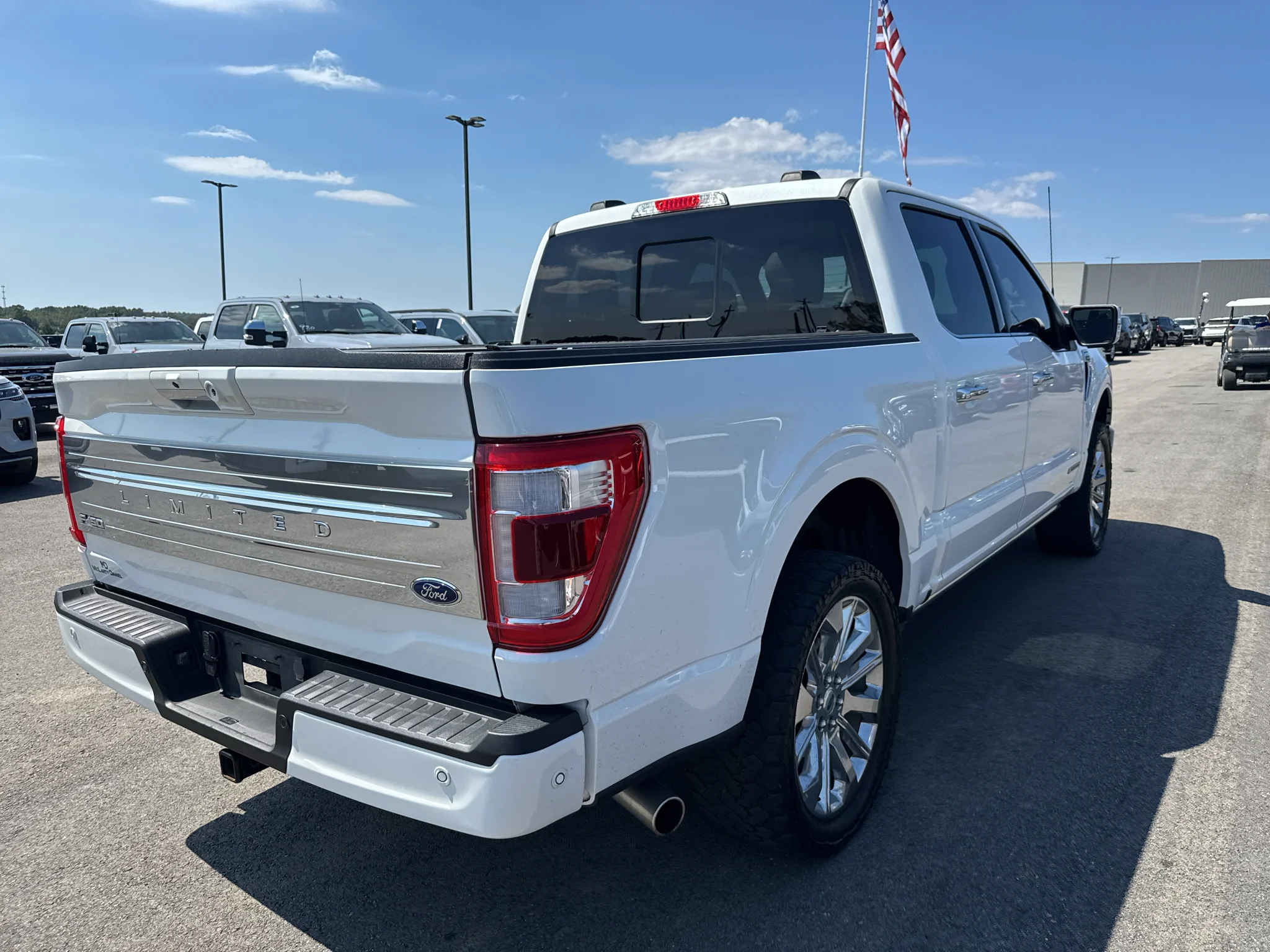 Certified Used 2023 Star White Ford Limited image 5