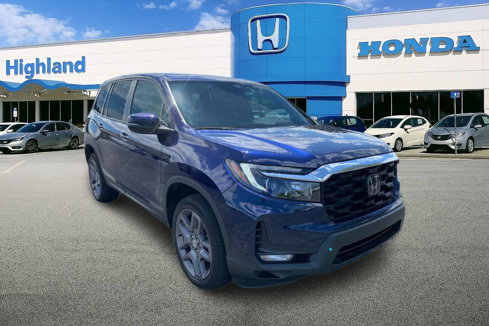 Certified Used 2023 Blue Honda EX-L image 7