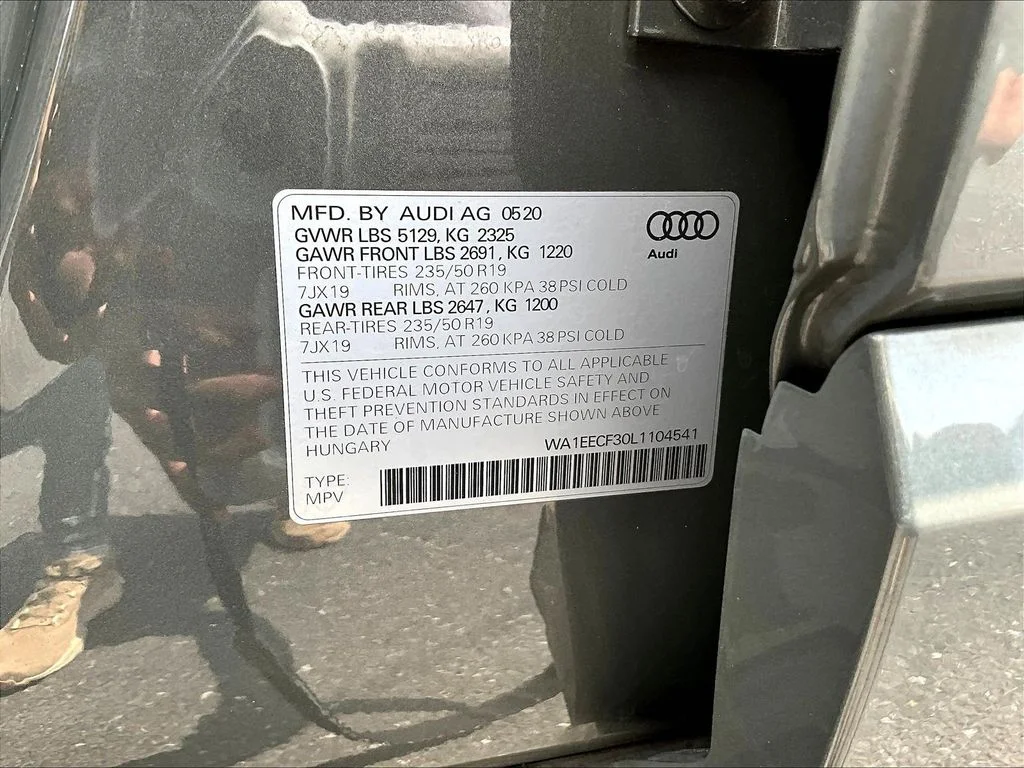Used 2020 Gray Audi Premium Plus S line image 18