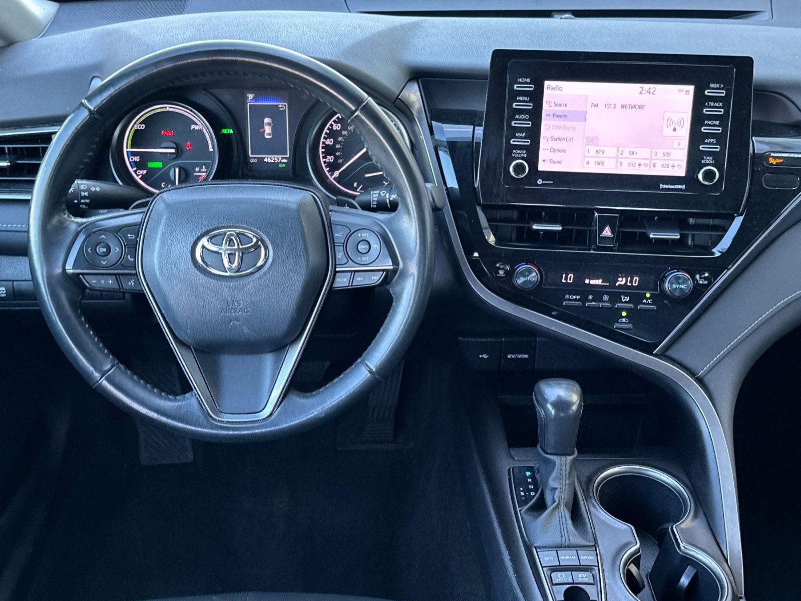 Used 2023 Midnight Black Metallic Toyota SE image 14