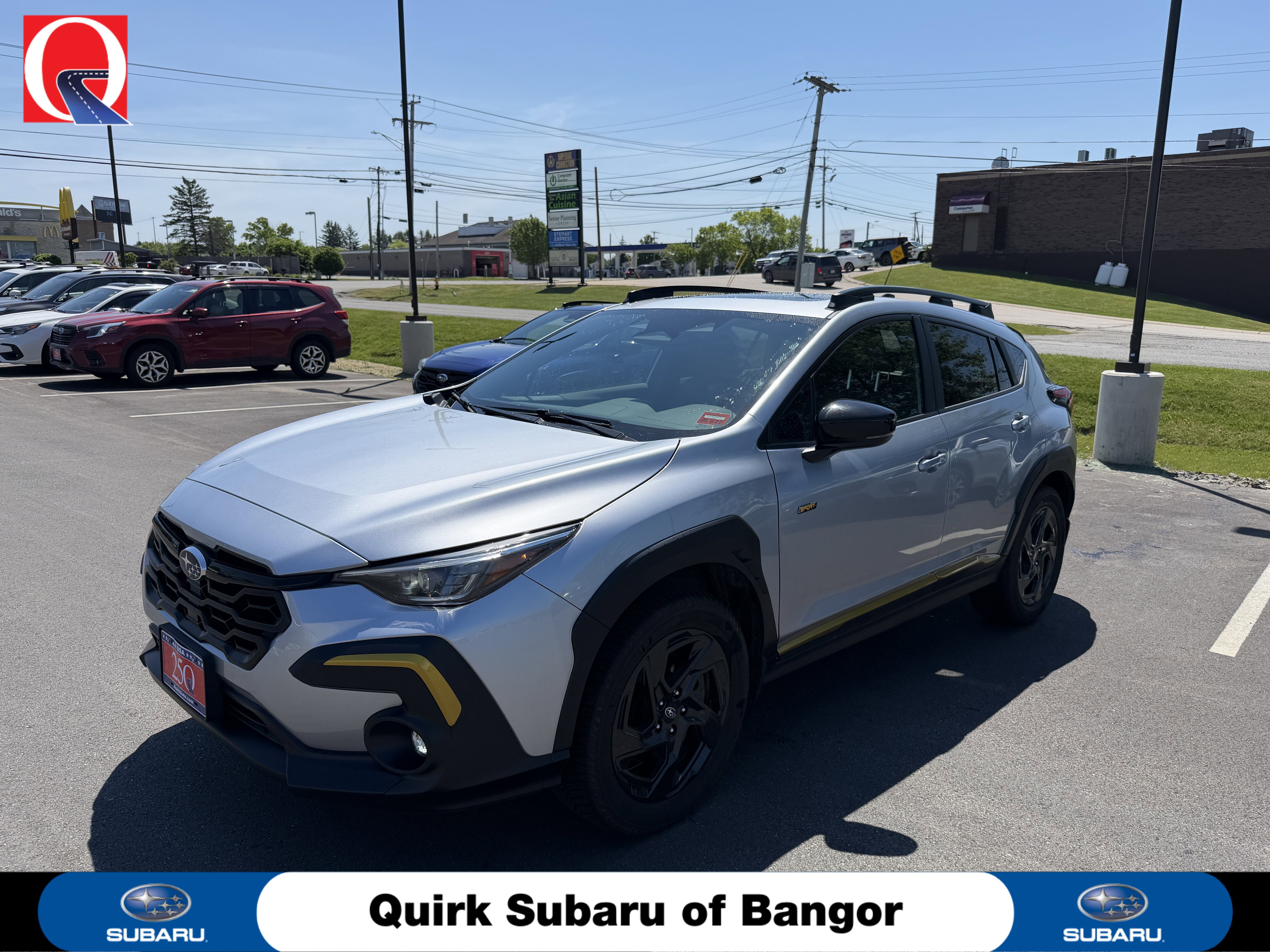 Used 2024 Ice Silver Metallic Subaru Sport image 1