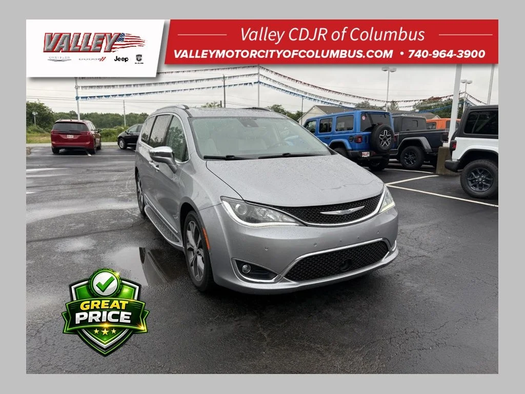 Certified Used 2017 Silver Chrysler Limited image 1