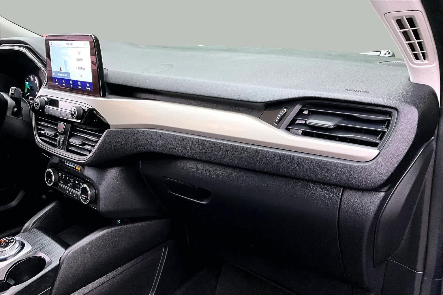 Used 2021 Antimatter Blue Ford SE Hybrid image 18