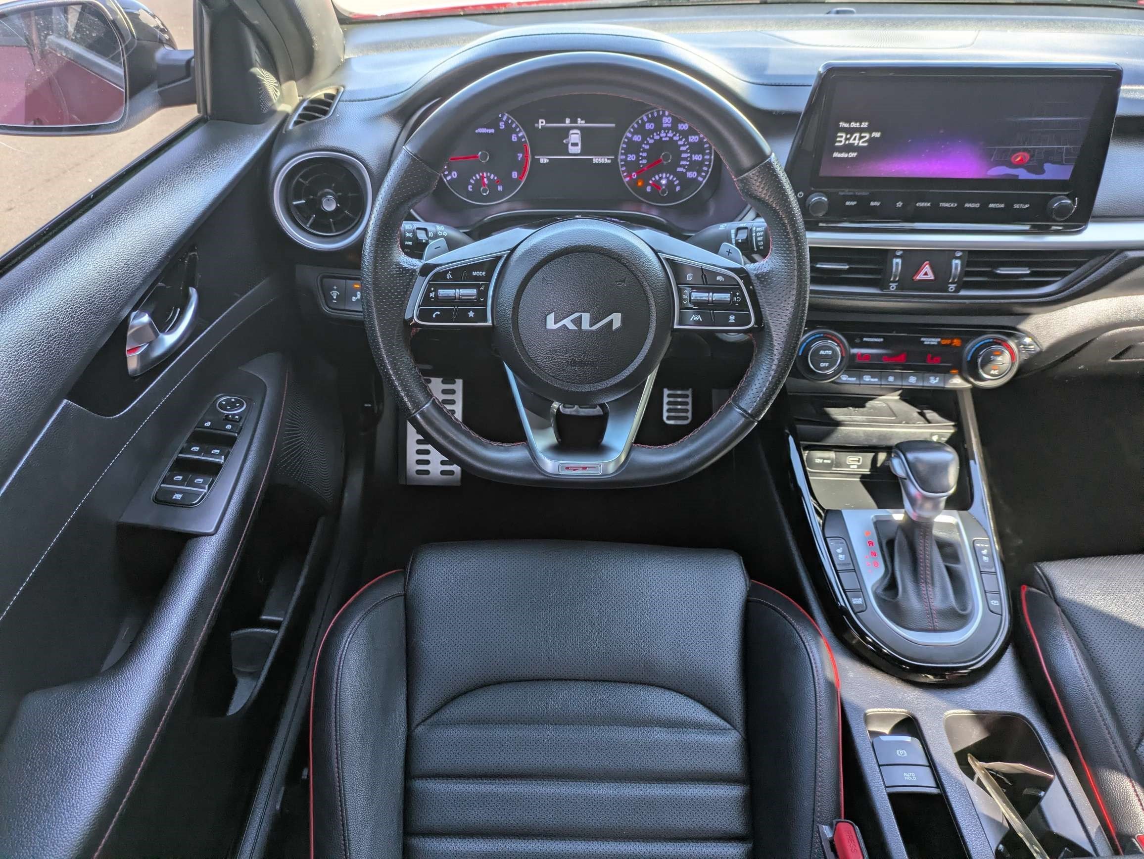 Used 2023 Currant Red Kia GT image 15