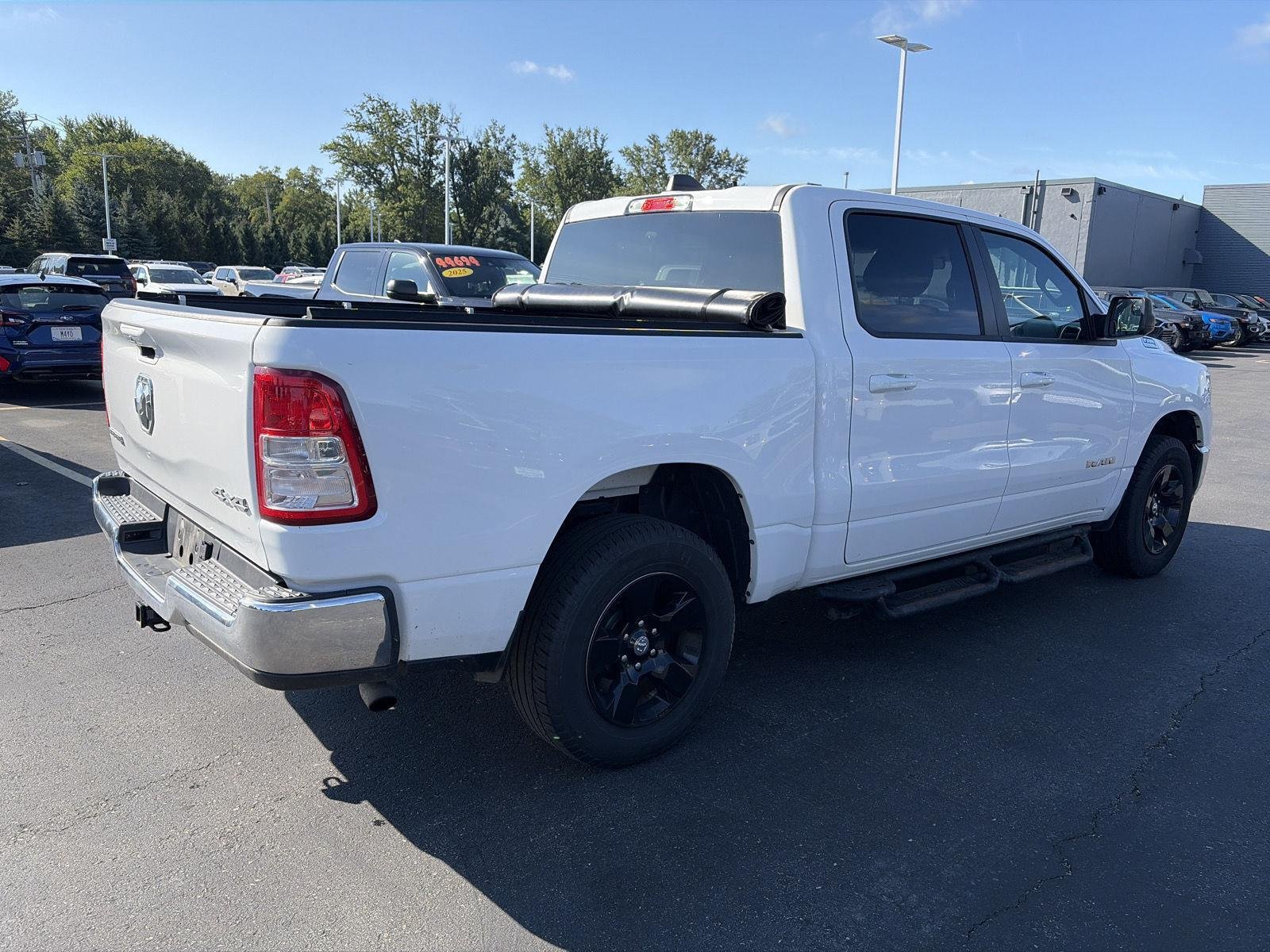 Used 2021 Bright White Clearcoat Ram Big Horn image 7