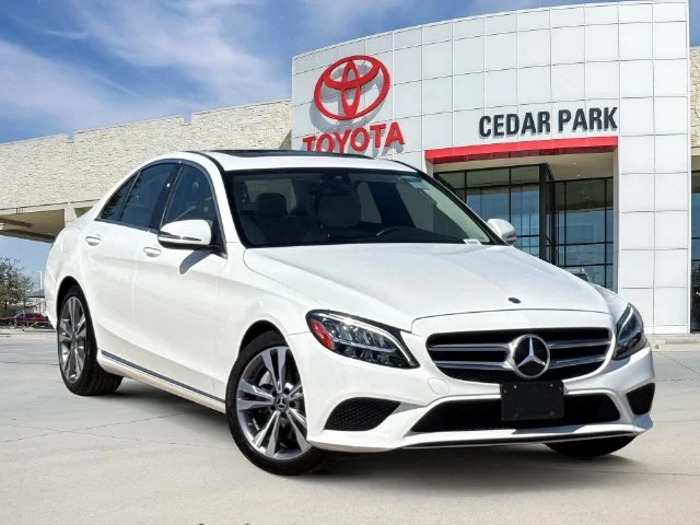 Used 2021 Polar White Mercedes-Benz C 300 image 1