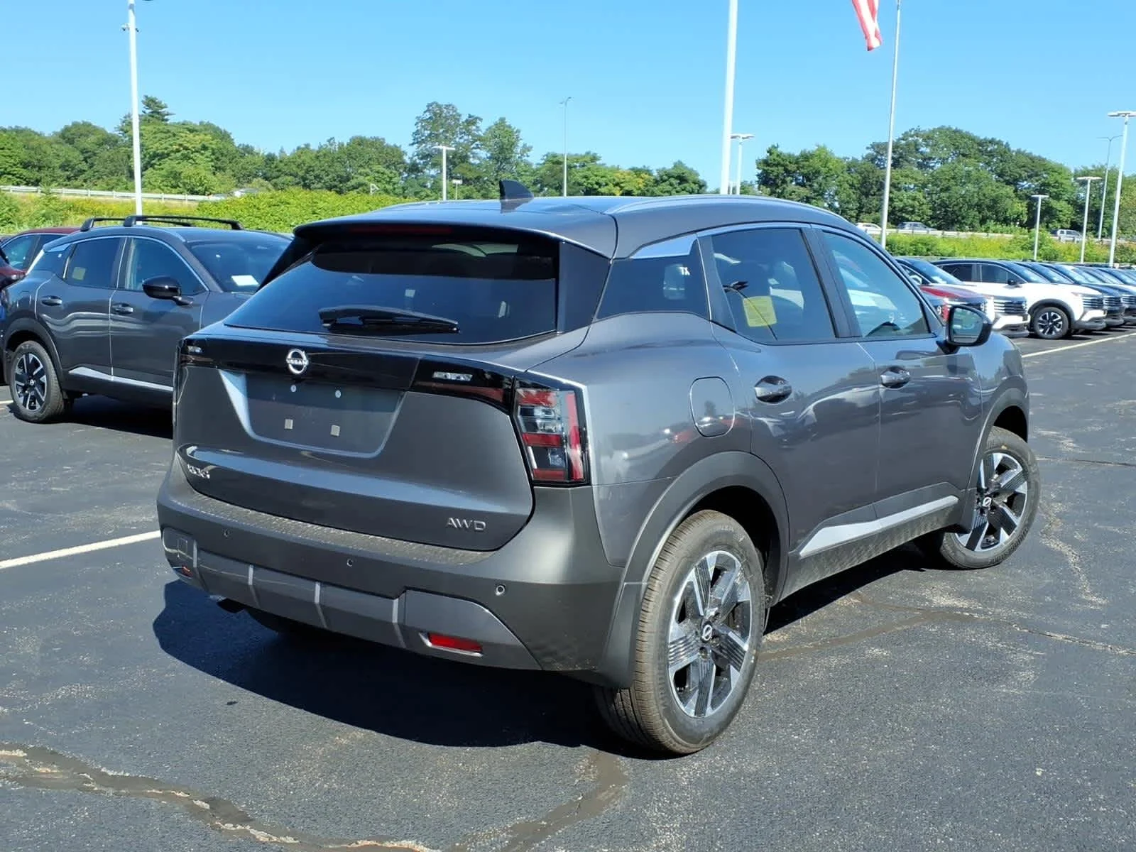 New 2026 Gun Metallic Nissan SV image 4