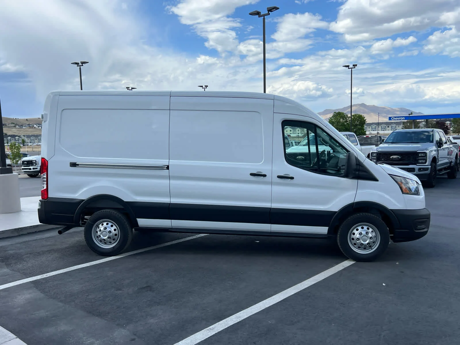 New 2026 Oxford White Ford Cargo Van image 6