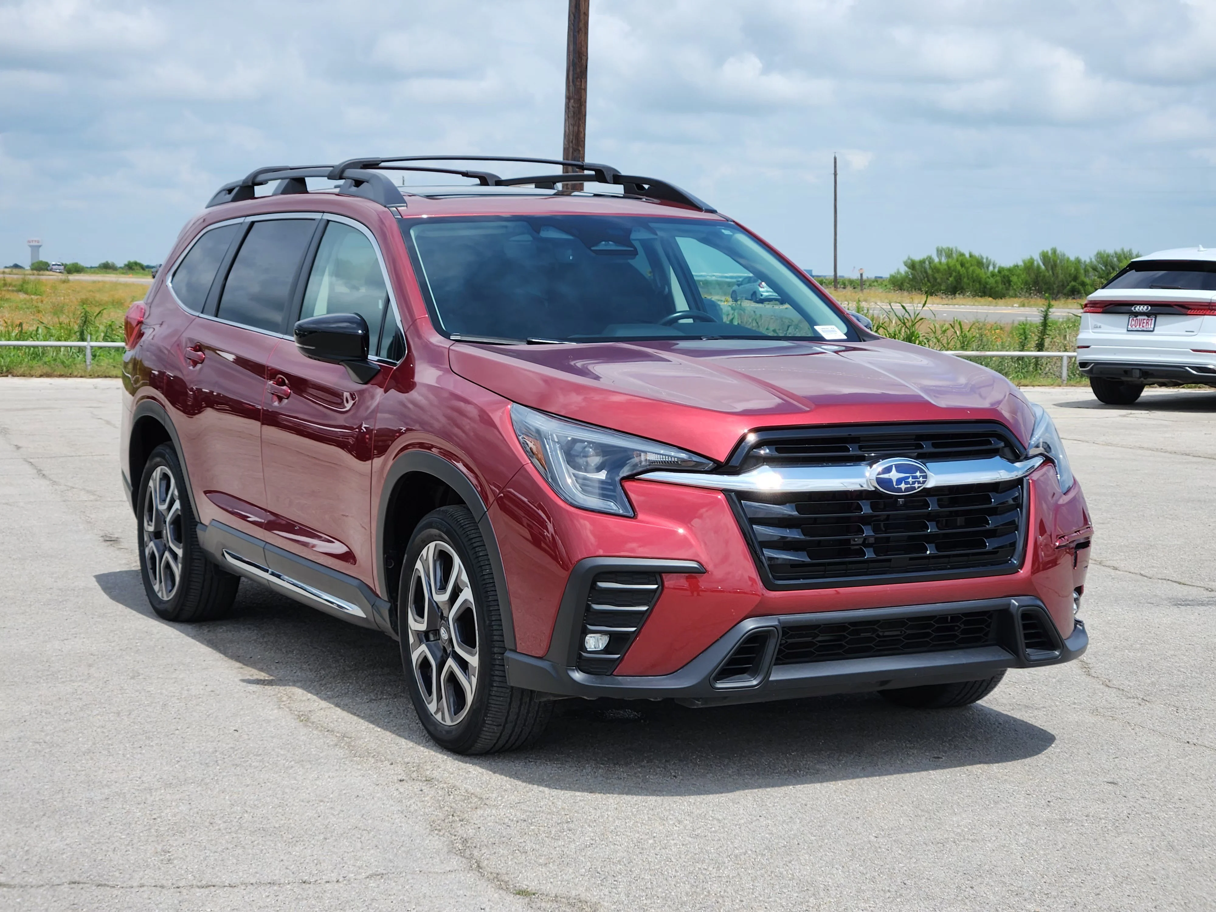 Used 2024 Crimson Red Pearl Subaru Limited image 3