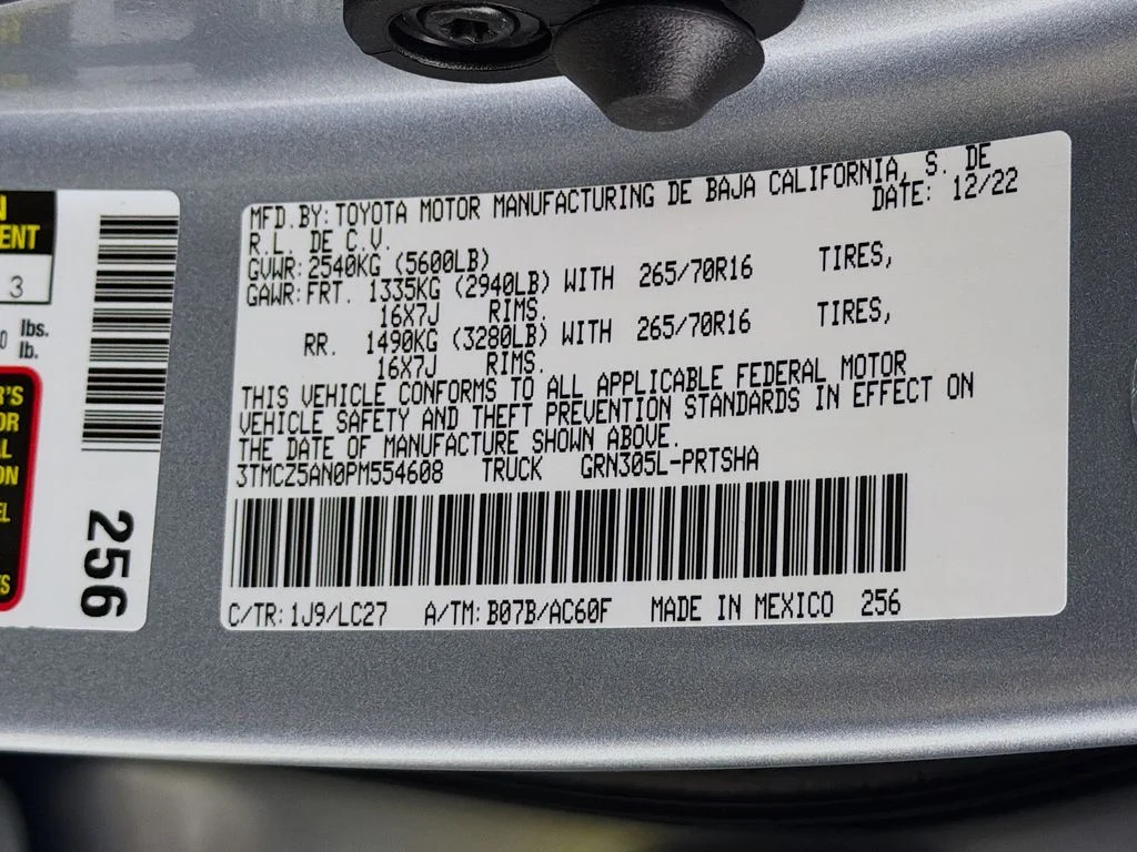 Certified Used 2023 Silver Toyota TRD Off-Road image 29
