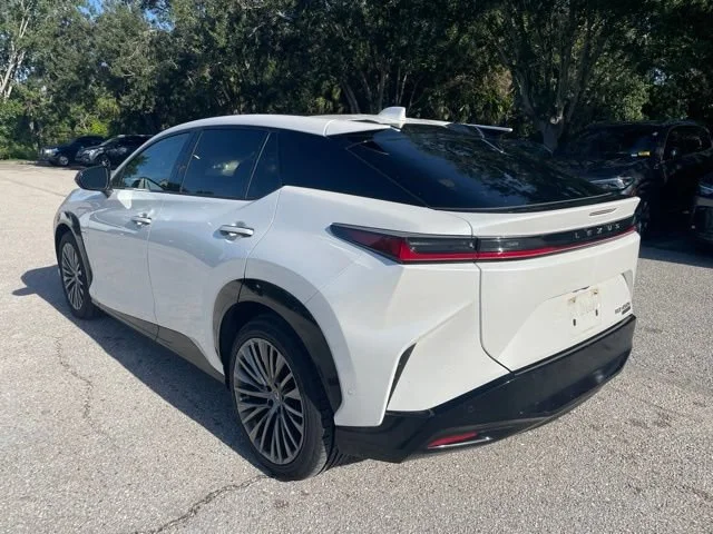 Used 2023 White Pearl Lexus RZ 450e Luxury image 4