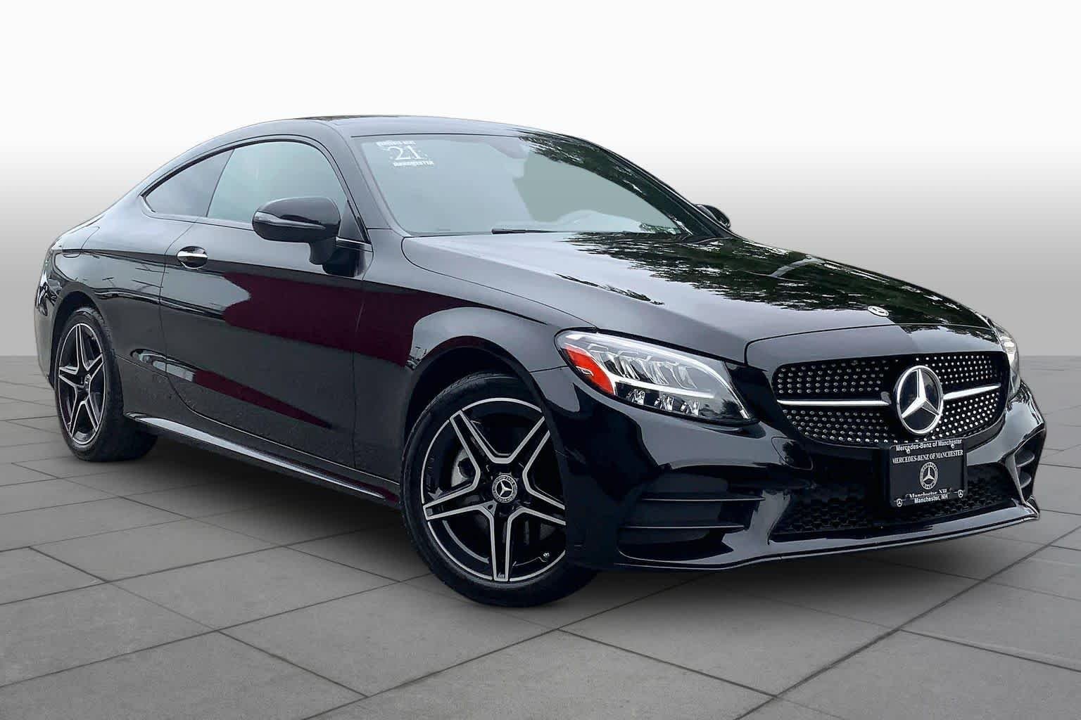 Used 2021 BLACK Mercedes-Benz C 300 image 3