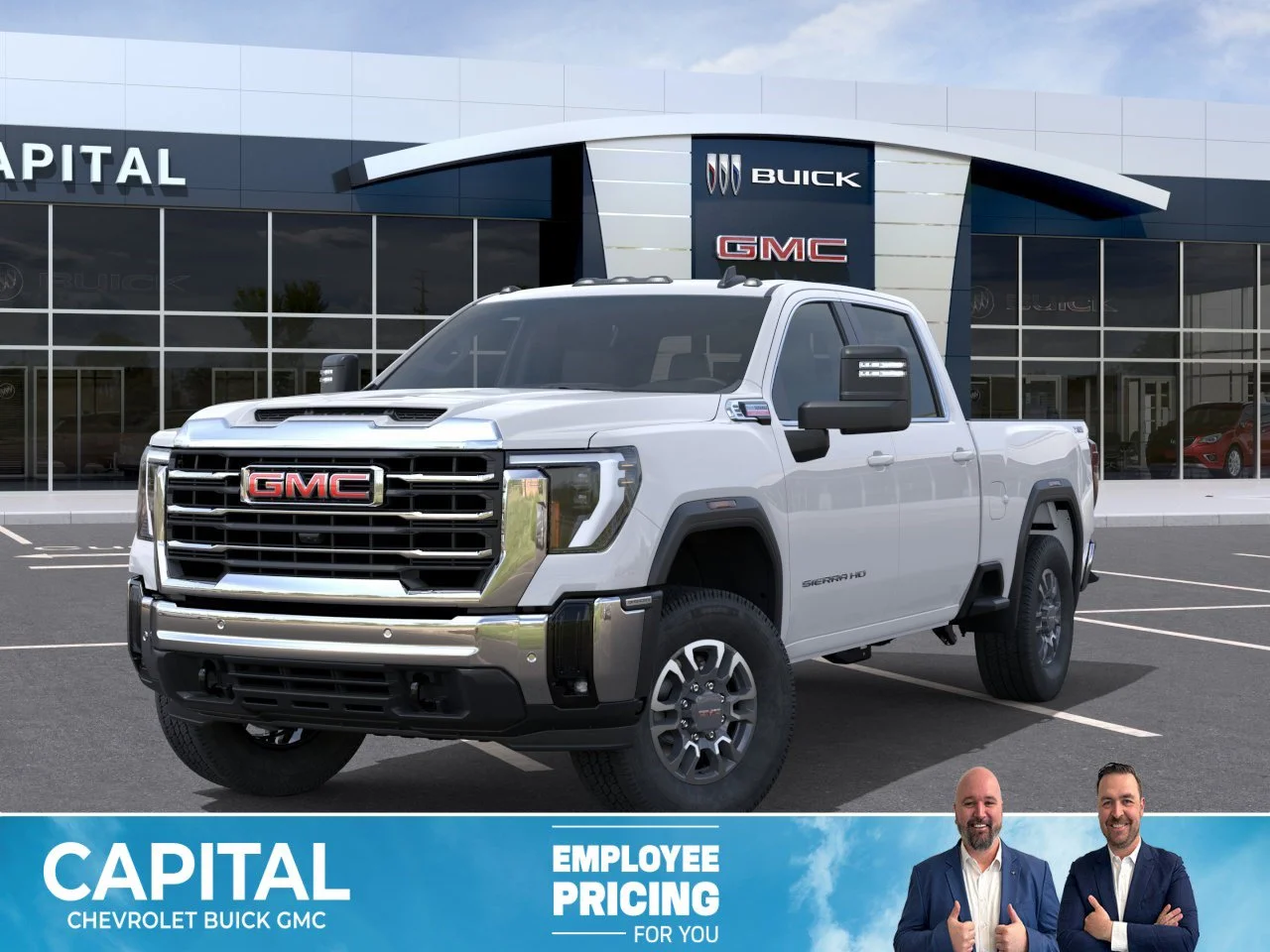 New 2026 Summit White GMC SLE image 1