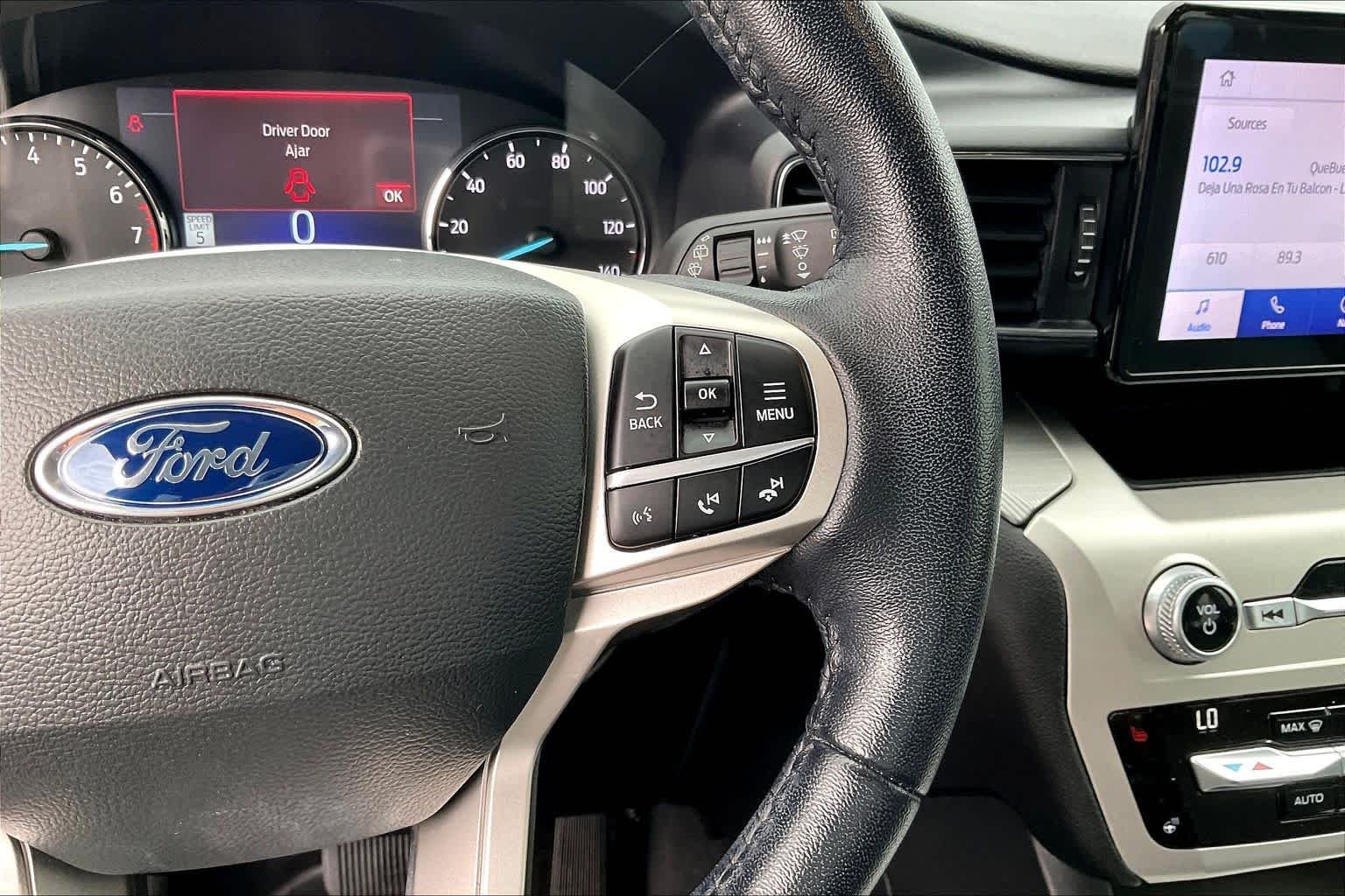 Used 2021 Infinite Blue Metallic Tinted Clearcoat Ford XLT image 22