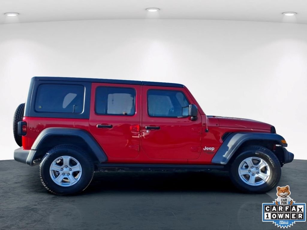 Used 2018 Red Jeep Unlimited Sport S image 7