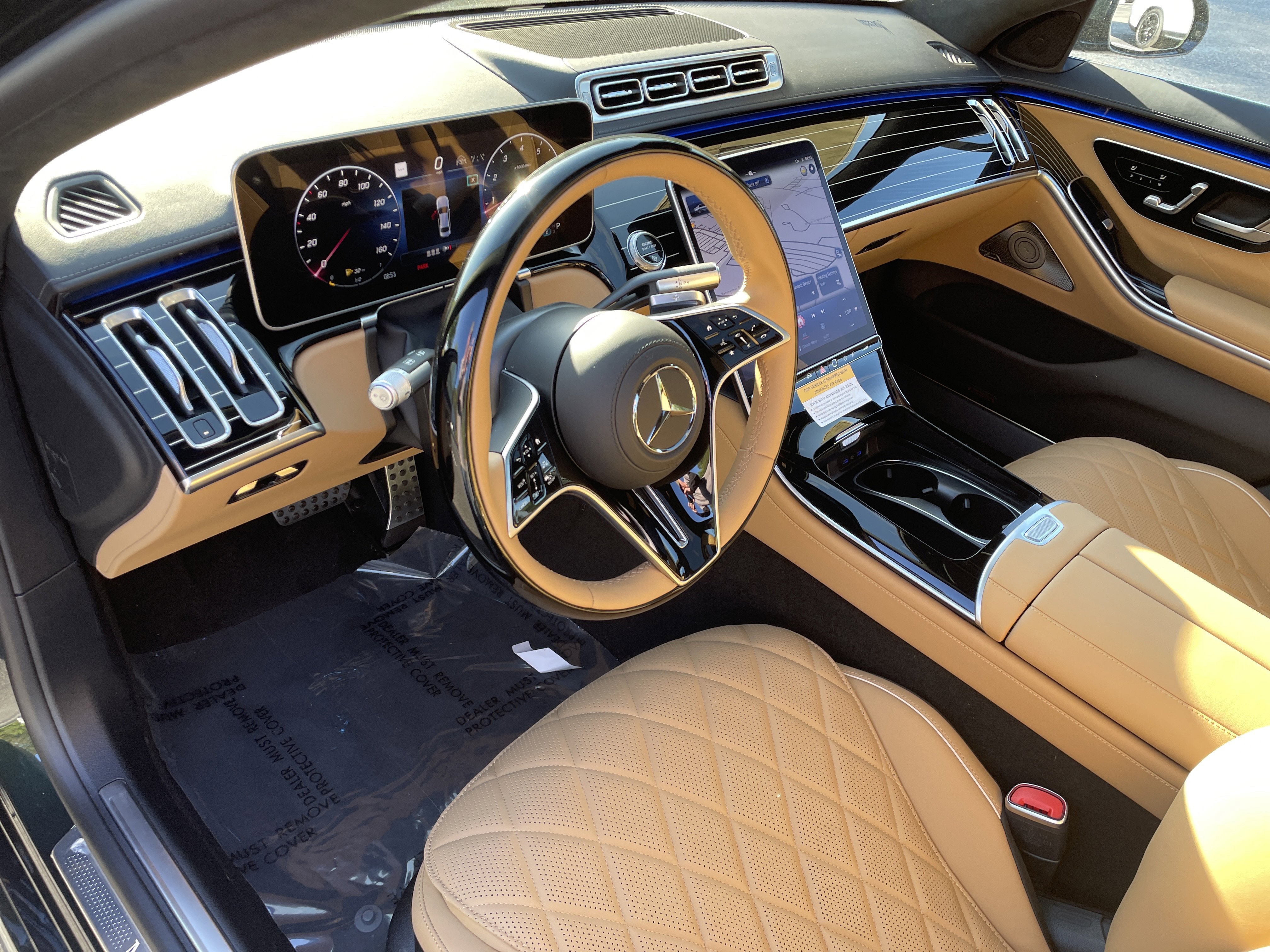 New 2026 MANUFAKTUR Exclusive Allanite Green Metallic Mercedes-Benz S 580 4MATIC® Sedan image 17