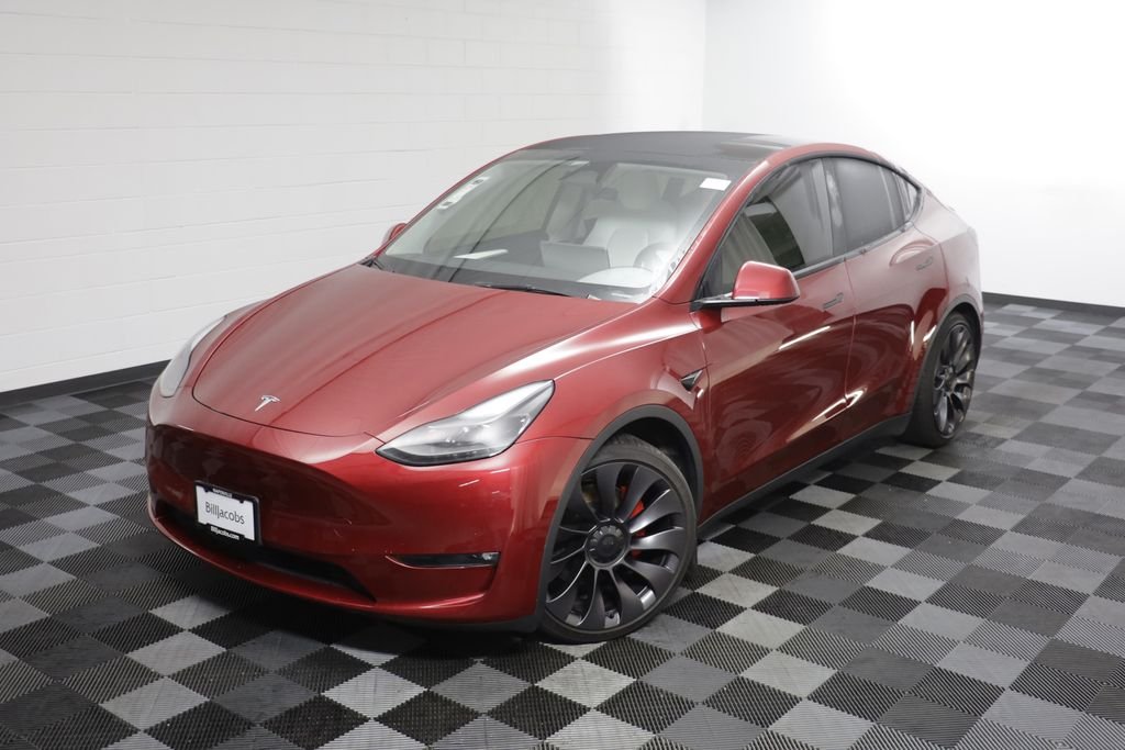 Used 2024 Tesla Model Y Performance with VIN 7SAYGDEF1RF045629 for sale in Naperville, IL