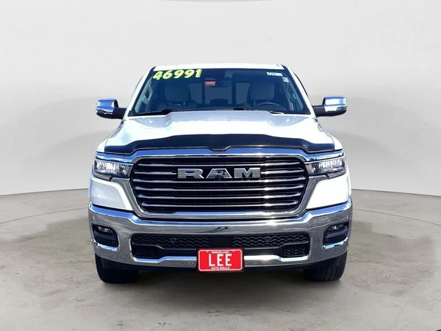 Used 2025 Ivory White Ram Laramie image 8
