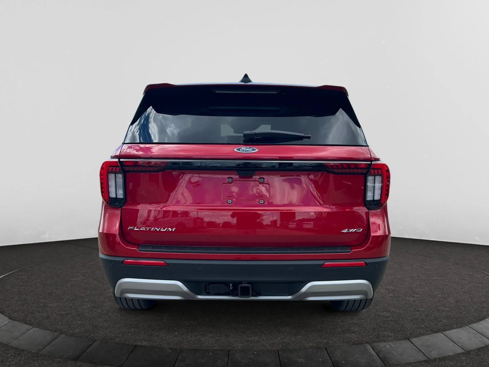 New 2026 Rapid Red Metallic Tinted Clearcoat Ford Platinum image 4