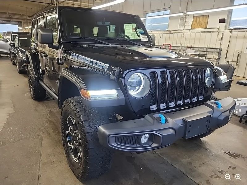 Used 2023 Black Clearcoat Jeep Rubicon image 4