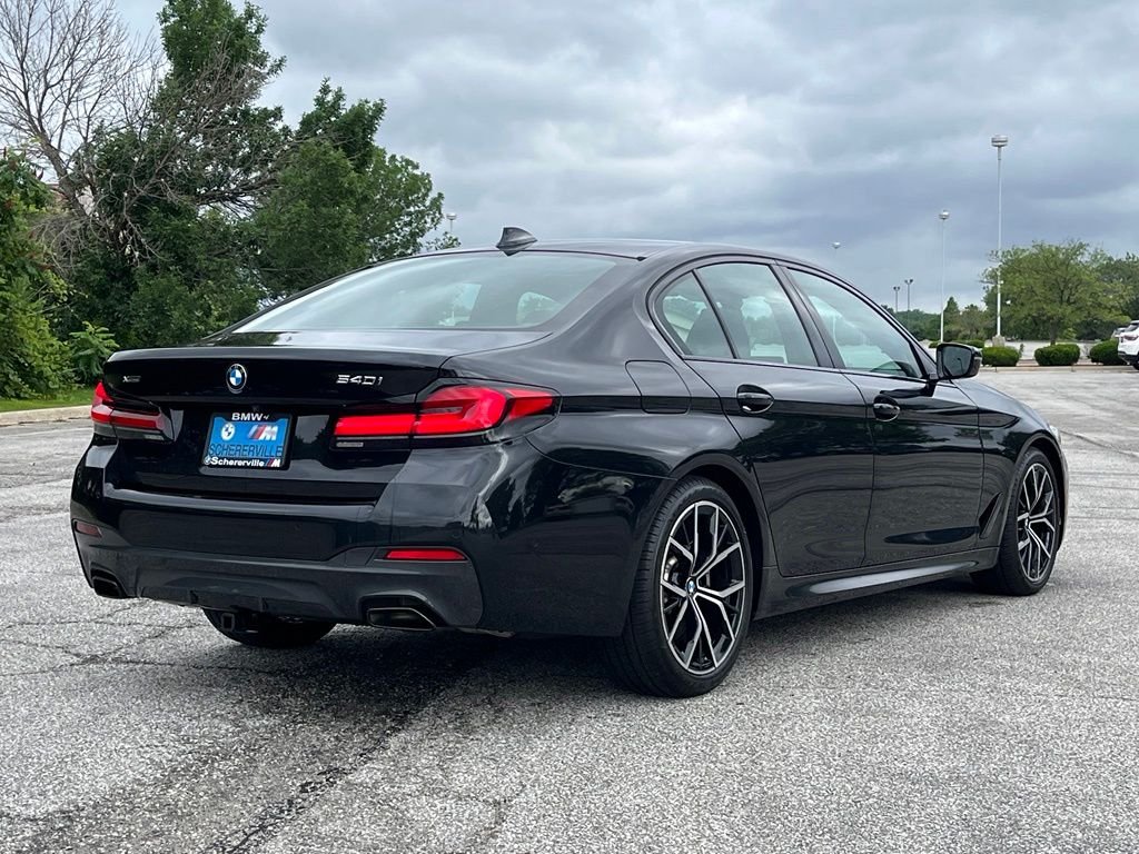 Used 2022 Black Sapphire Metallic BMW 540i xDrive image 7