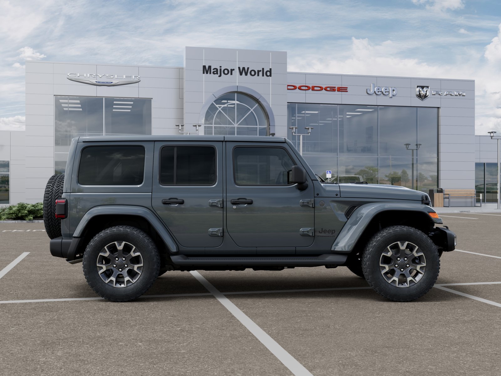 New 2026 Anvil Clear-Coat Exterior Paint Jeep Sahara image 21