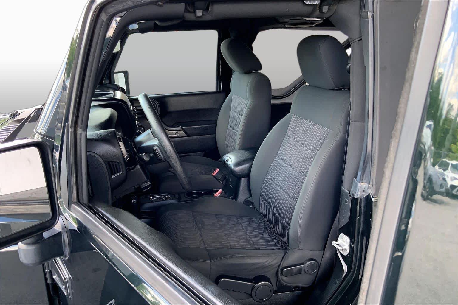 Used 2012 Black Forest Green Pearl Jeep Sport image 7