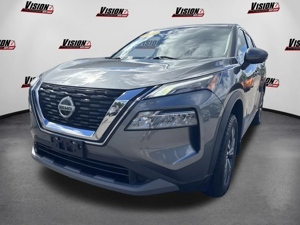 Used 2021 Gray Nissan SV image 1
