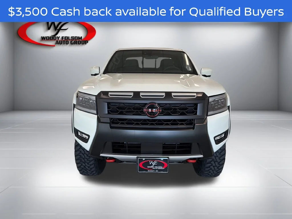 New 2027 Glacier White Nissan Crew Cab PRO-4X® image 2
