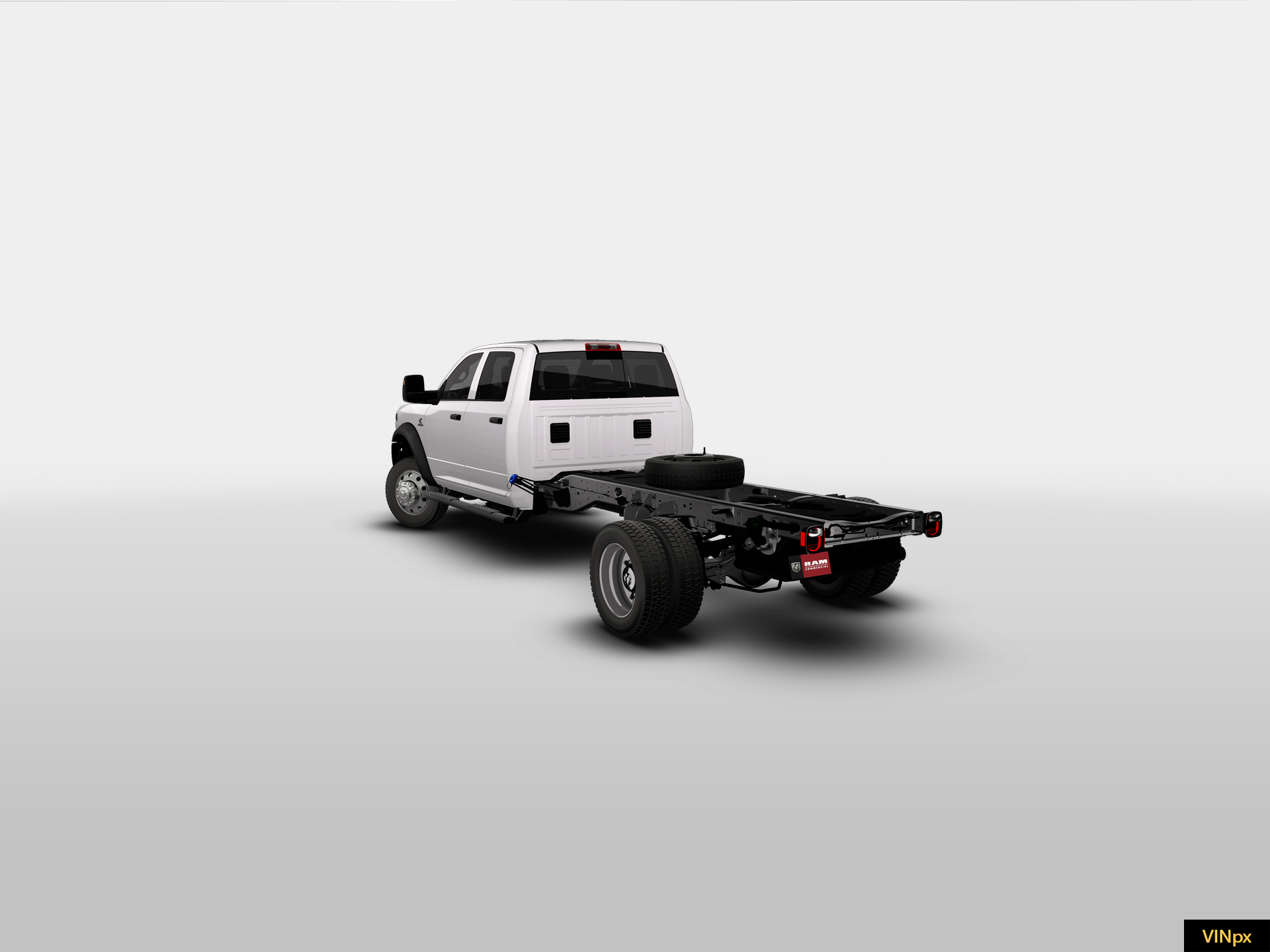 New 2026 Bright White Clear-Coat Exterior Paint RAM TRADESMAN image 4