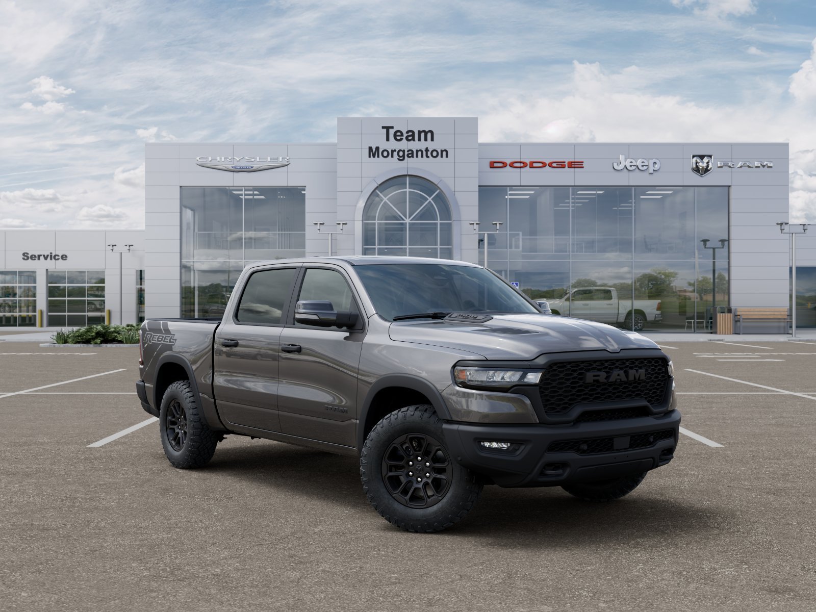 New 2026 Granite Crystal Metallic Clear-Coat Exterior Paint RAM Rebel image 37