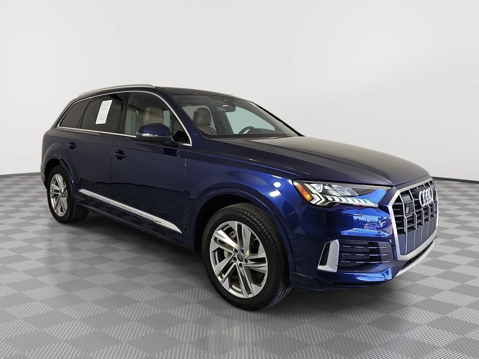 Used 2023 Blue Audi 45 Premium Plus image 2