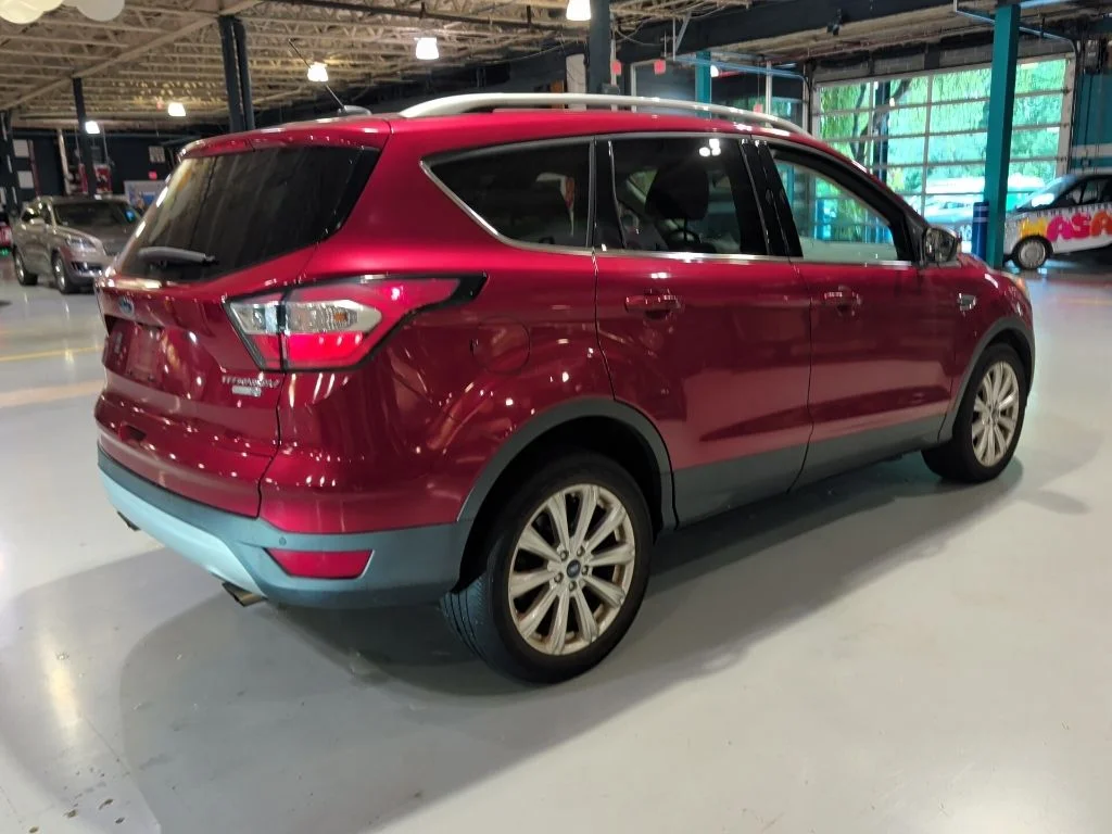Used 2017 Red Ford Titanium image 10