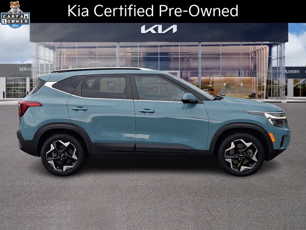 Certified Used 2024 Blue Kia EX image 8