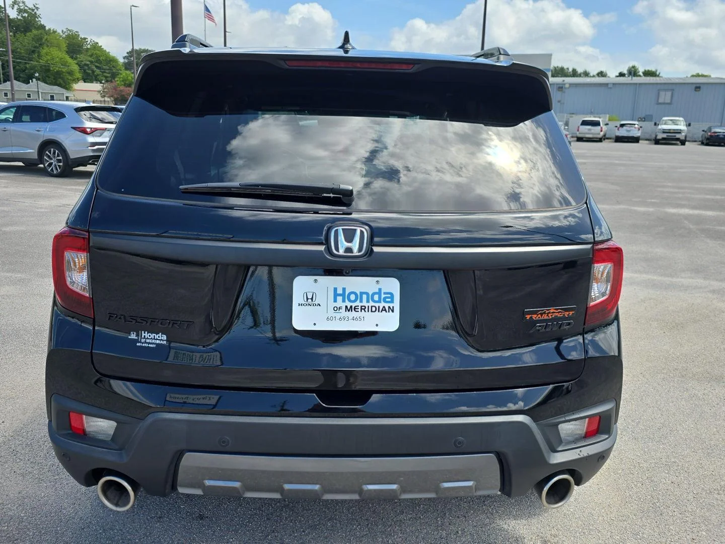 Used 2023 Crystal Black Pearl Honda TrailSport image 4
